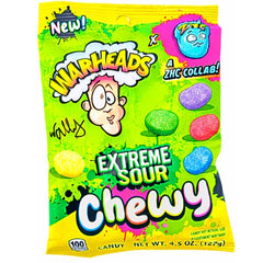 Warheads Extreme Sour Chewy (4.5oz) Simple Warheads 