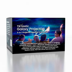 TikTastic: 3-in-1 Galaxy Projector, Bluetooth Speaker & Sleep Aid Simple Exclusive 