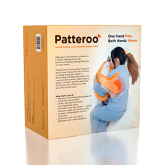 Patteroo Patting & Warming Banana Body Pillow Plush Toy