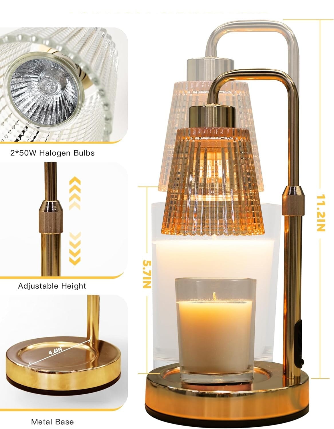 Lumivah Candle Warmer Lamp Simple Exclusive 
