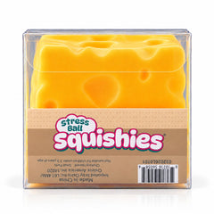 Cheese Cube Petroleum Jelly Squishy Fidget Toy (1pc)