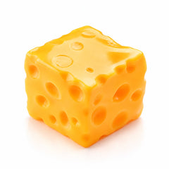 Cheese Cube Petroleum Jelly Squishy Fidget Toy (1pc)