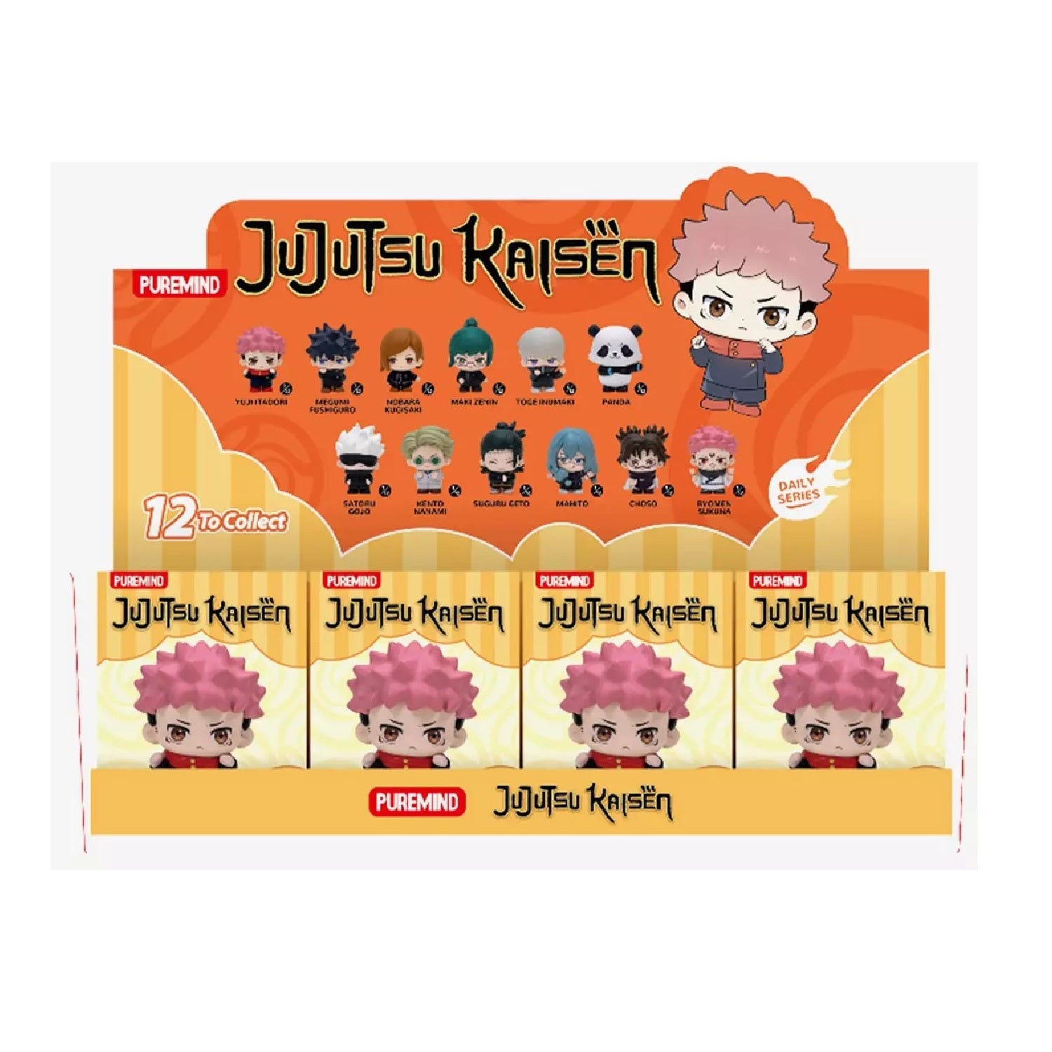 Puremind Jujutsu Kaisen Slice of Life Mystery Figure Blind Box (1pc) Simple Puremind 