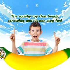 Squeesh Yum 12” Big-Big Buh Nay Nay Super Squishy Fidget Toy (1pc)
