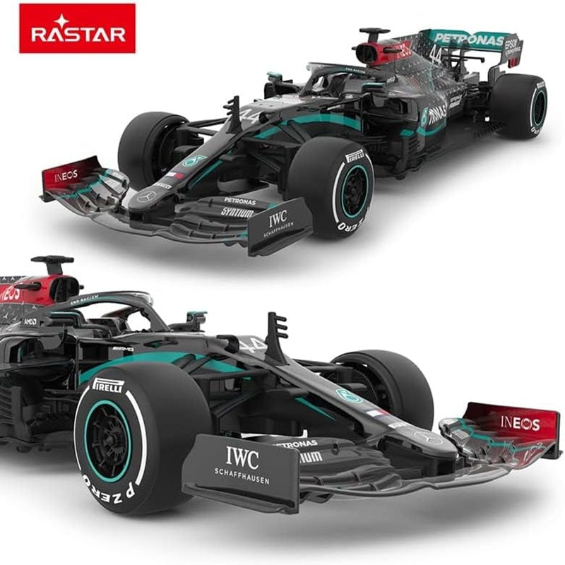 Rastar R/C 1:18 Mercedes-AMG F1 W11 EQ Performance – Remote Control Formula 1 Race Car Simple Rastar 