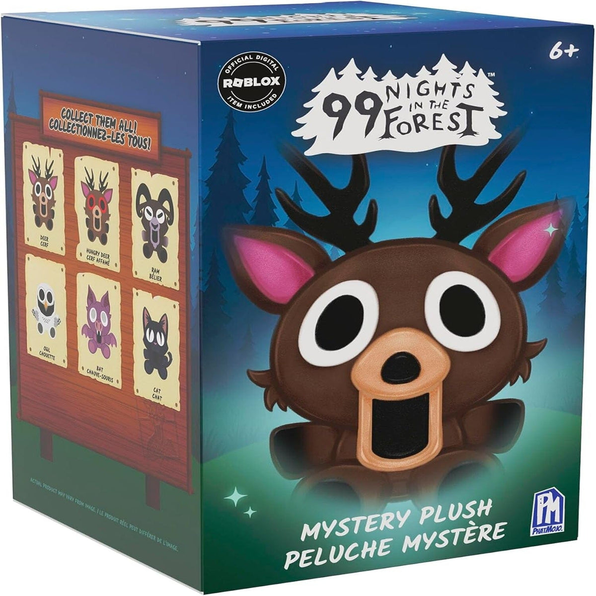 99 Nights in the Forest Mystery Chibi Plush Series 1 w/ DLC Code – 1 Random Figure Simple 99 Nights in the Forest 