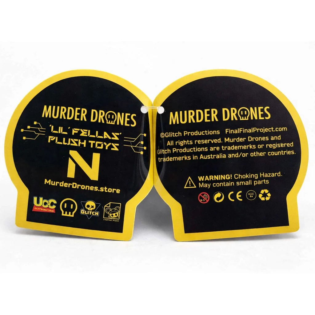 Murder Drones Lil Fella's Plush Toys (1pc) Ships Assorted Simple Murder Drones 