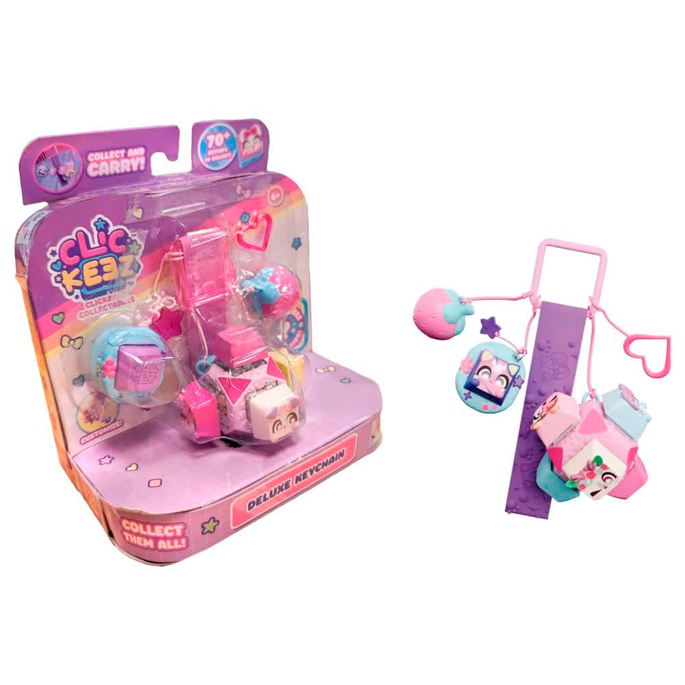 Clickeez: Keychain Cube Portable Click Fidget Toy Assorted – Showcase ...