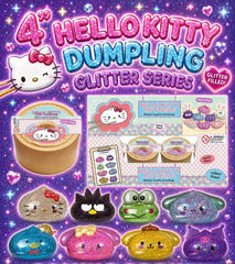 Hello Kitty And Friends Mystery Squishy Dumpling Glitter Collection Fidget Toy (1pc) Ships Assorted