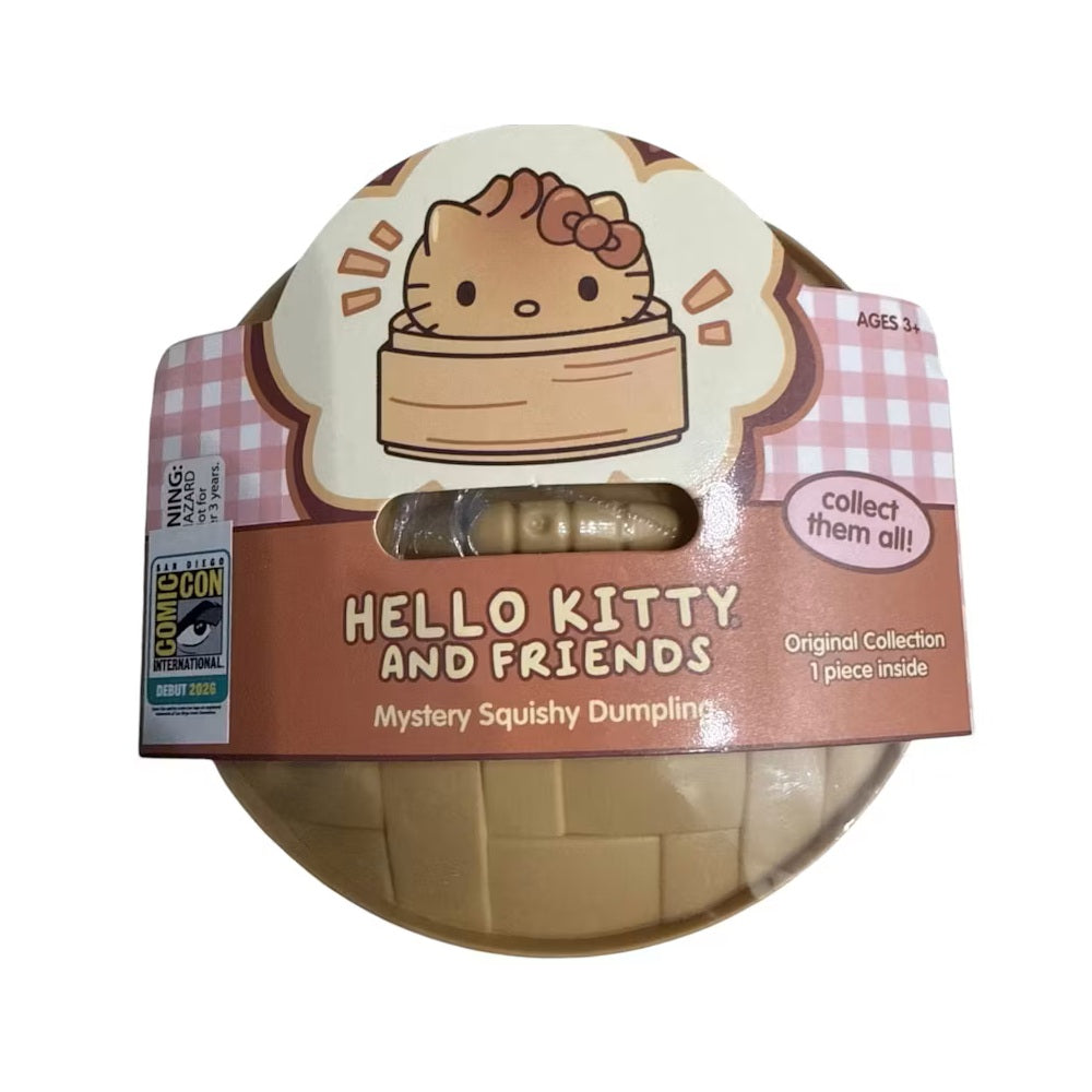 Sanrio Hello Kitty And Friends Mystery Squishy Dumpling Original Collection Fidget Toy (1pc) SDCC Exclusive
