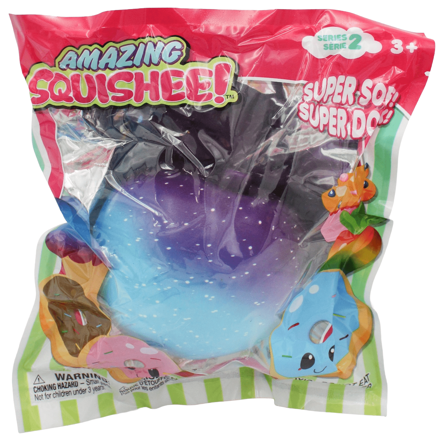 Amazing Squishee Food Series 2 Twilight Apple - Collectible Squishy Stress Toy (1pc) Simple Exclusive