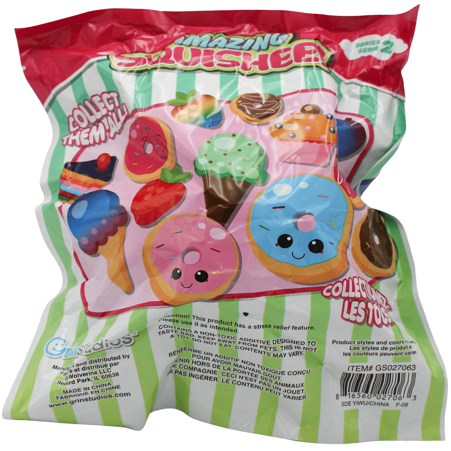 Amazing Squishee Food Series 2 Twilight Apple - Collectible Squishy Stress Toy (1pc) Simple Exclusive