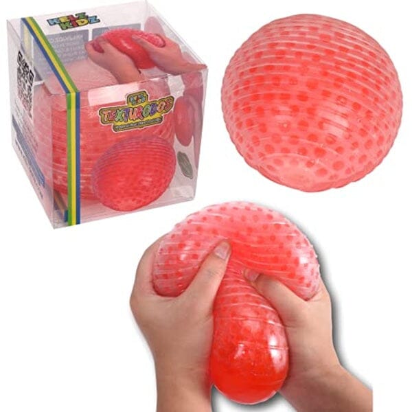 Kelz Kidz Jumbo Textured Squishy Stress Ball (1pc) – Giant Sensory Fidget Toy for Stress Relief Simple Kelz Kidz 