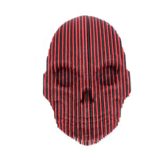 3D Treasures 3D-Printed Optical Illusion Morph Skull with Display Stand (1pc)