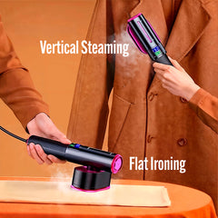 Pressara 2-in-1 Handheld Steamer & Iron for Wrinkle Removal