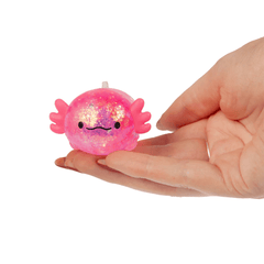 Scrunchems Mini Sugar Axolotls Squishy Fidget Toy (3pc) Simple Scrunchems