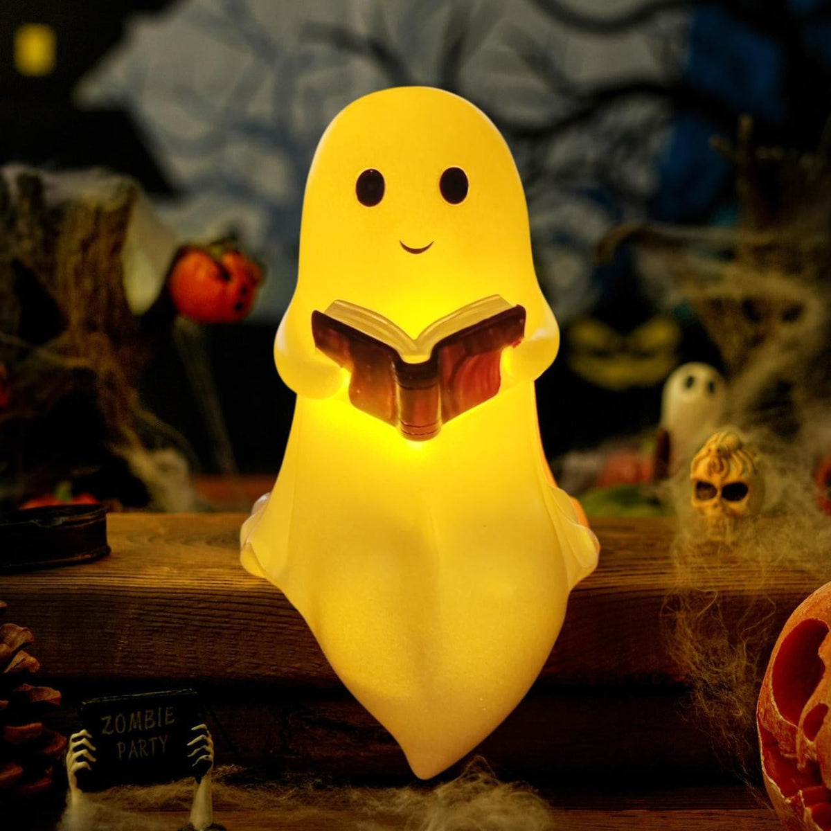 GlowingBoo Cozy Night Light and Halloween Décor