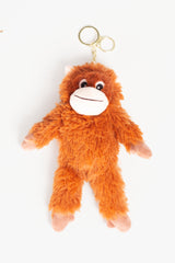Monkey Plush Keychain (1pc)