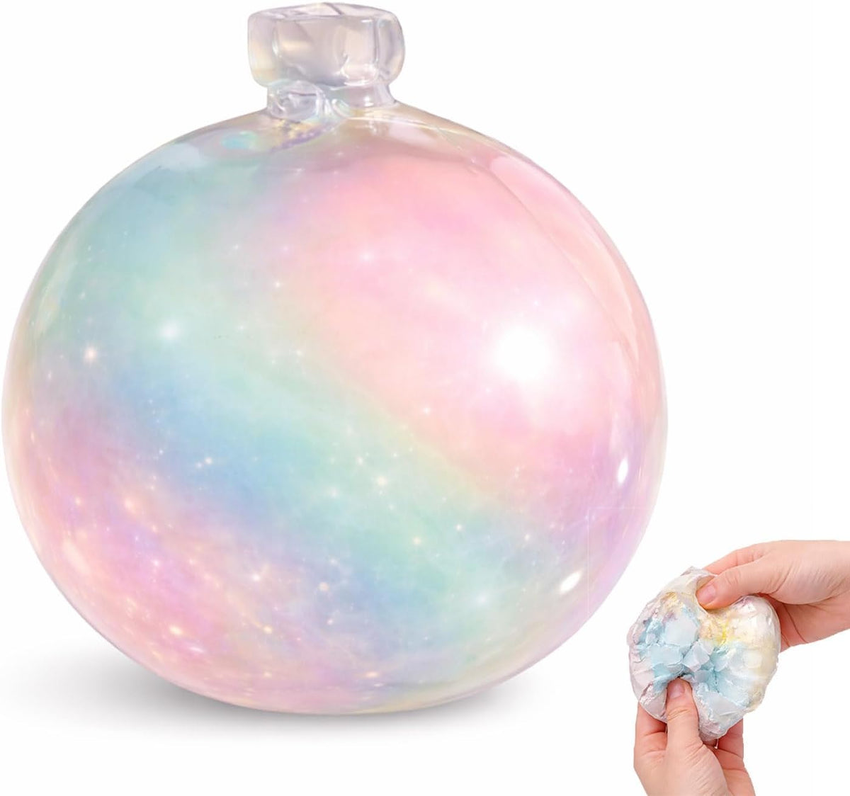 Cotton Candy Wax Cracking Squishy® 2.76" Fidget Toy (1pc)