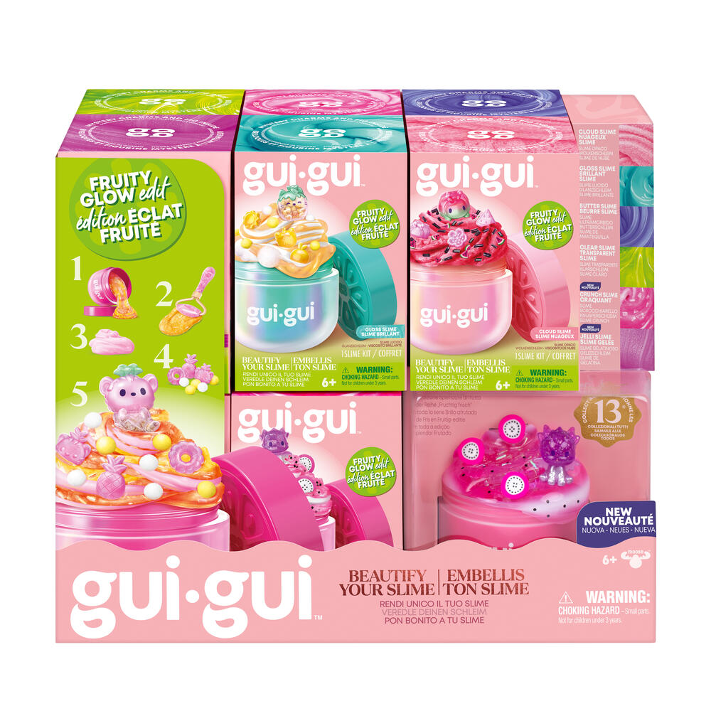 Gui Gui Slime Series 2 Fruity Glow (1 Jar) Style Ships Assorted