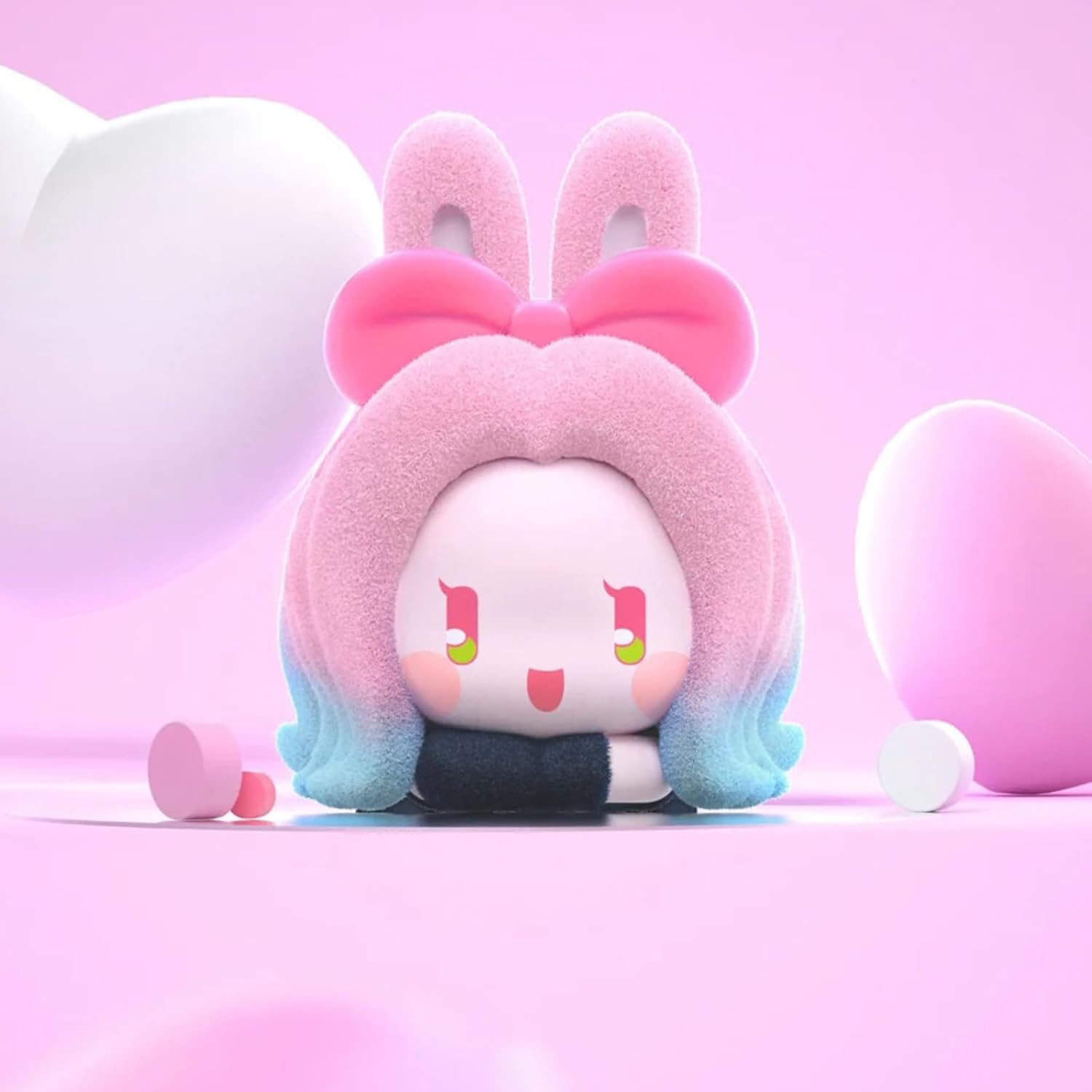 Alien Stage Anime Rabbit Series Laying Down Figures Blind Box (1pc ...