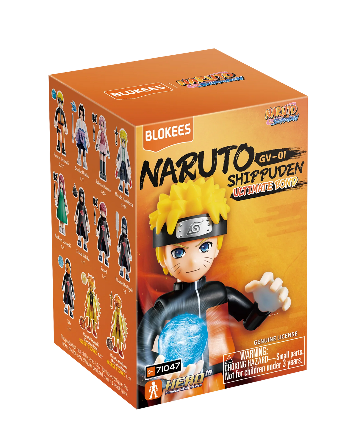 Blokees Naruto Shippuden Galaxy Version 01 Ultimate Bond Blind Box (1pc)