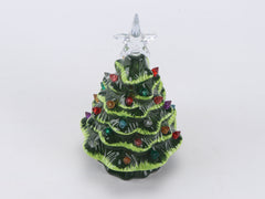 Festiluma Light-Up Tabletop 8" Ceramic Christmas Tree Décor
