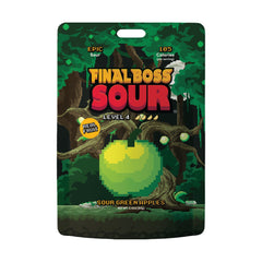 Final Boss Sour Level 4 Green Apple Sour Candy Snack 100g (1pc) Simple Final Boss Sour 