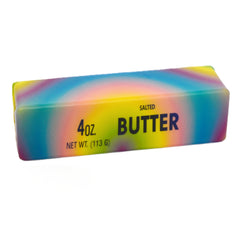 Rainbow Butter Foam Slow-Rise Squishy 5.5" Fidget Toy (1pc)