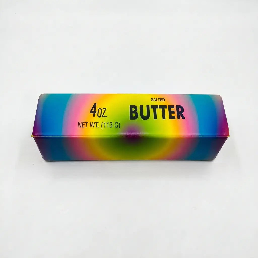 Rainbow Butter Foam Slow-Rise Squishy 5.5" Fidget Toy (1pc)