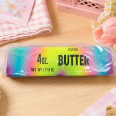 Rainbow Butter Foam Slow-Rise Squishy 5.5" Fidget Toy (1pc)