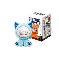 EAKI x Jujutsu Kaisen Sitting Cat Party Plush Pendant Blind Box (1pc)