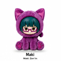 EAKI x Jujutsu Kaisen Sitting Cat Party Plush Pendant Blind Box (1pc)