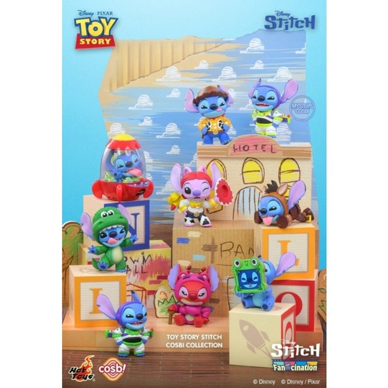 Hot Toys: Toy Story x Stitch Cosbi Collection Blind Box Figurine - Perspektif samping