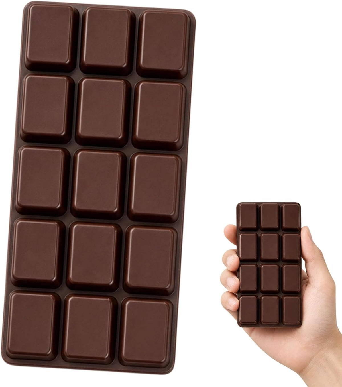 Chocolate Bar Slow-Rise Foam Squishy Fidget Toy (1pc)
