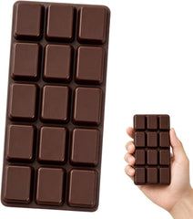 Chocolate Bar Slow-Rise Foam Squishy Fidget Toy (1pc)