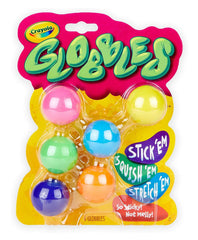 Crayola Globbles Squishy Fidget Toy - Pack of 6