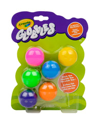 Crayola Globbles Squishy Fidget Toy - Pack of 6