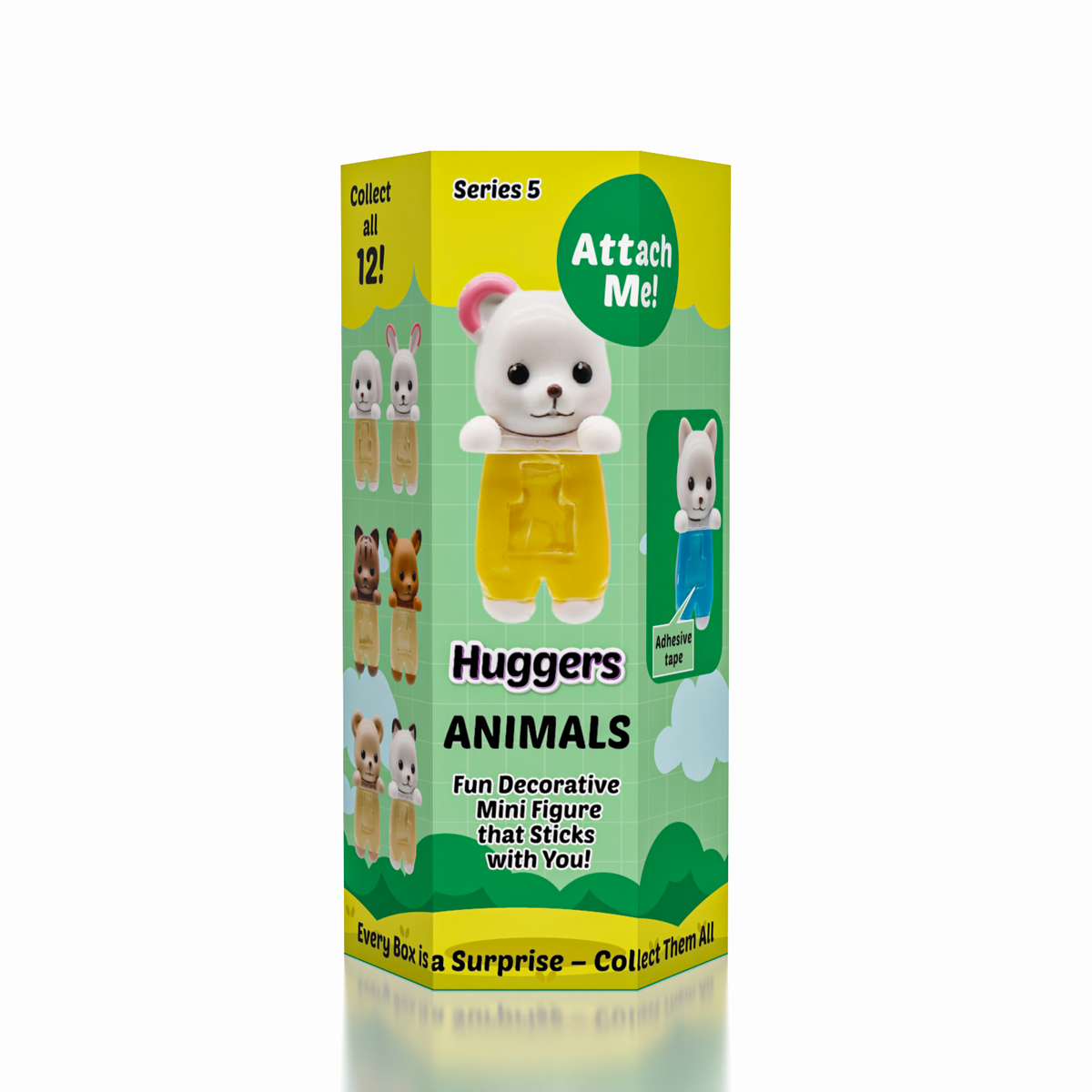 Animal Huggers: The Phone Hugging Buddies Series 5 Collectable Figurine Blind Box (1pc)