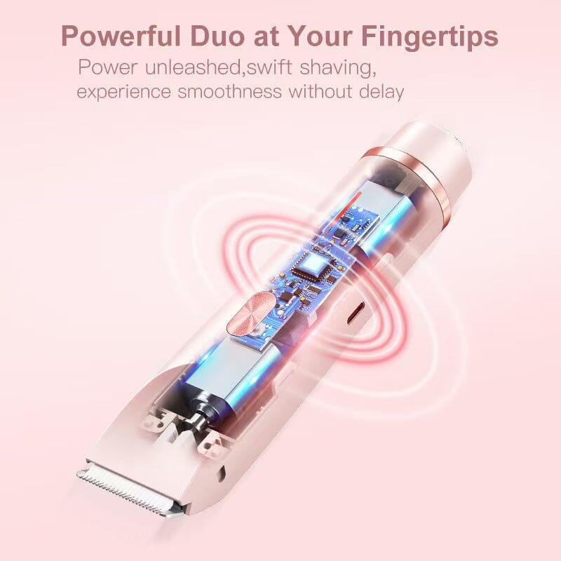 SatinSculpt Rechargeable - 2-in-1 Face & Body Hair Remover Simple Exclusive 
