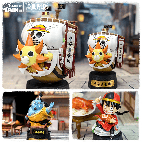 One Piece - Chinese Food Series Blind Box (1pc) Simple Showcase 