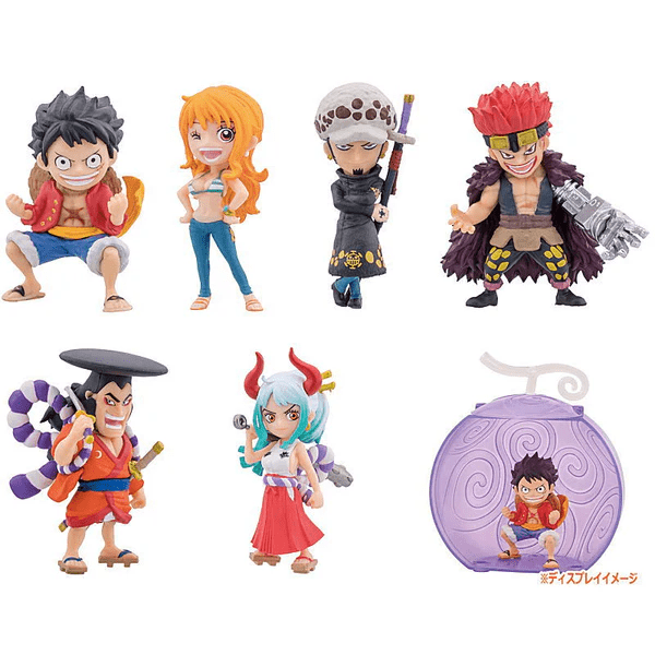 One Piece: Gashapon Blinds One Pi No Mi Blind Pack Figures (1pc) Simple One Piece 