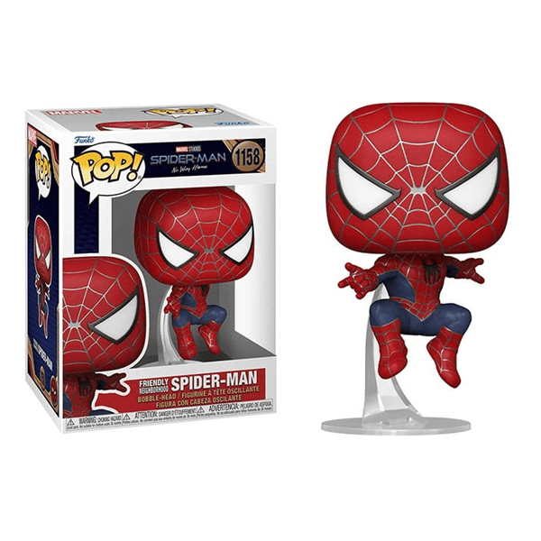 Funko POP! Marvel: Friendly Neighborhood Spider-Man Simple Showcase 