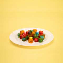 Peelable Gummies Stand Up Peg Bag - 4.25oz