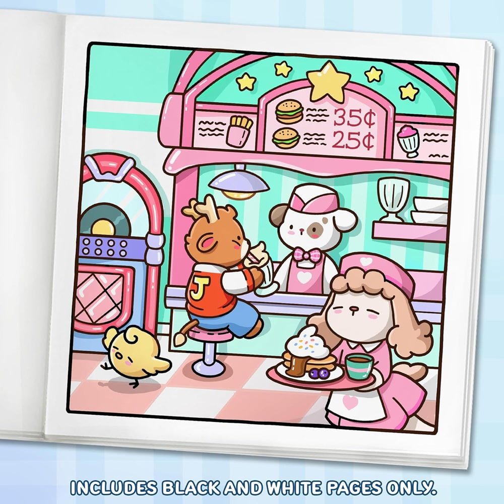 Cozy Eras: Cute Coloring Book for Adults and Teens by Jade Summer