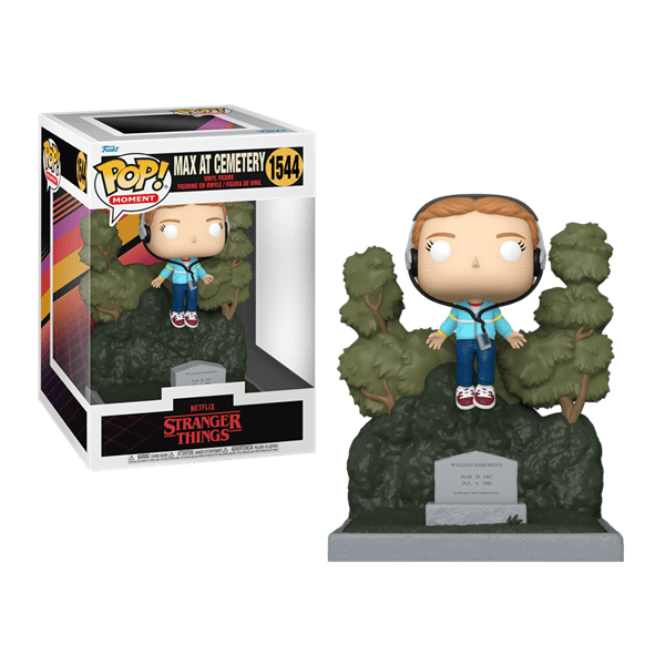 Funko Pop! TV: Stranger Things S4 - Moments Max at Cemetery Simple Funko 