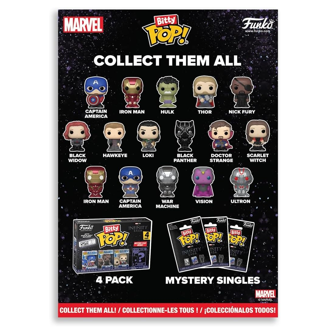 Funko Bitty Pop! Marvel Comics: Advent Holiday Countdown Calendar