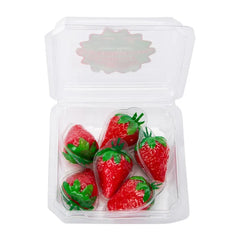 Raindrops Gummy: Liquid Filled Strawberries Gummy - 3.8oz