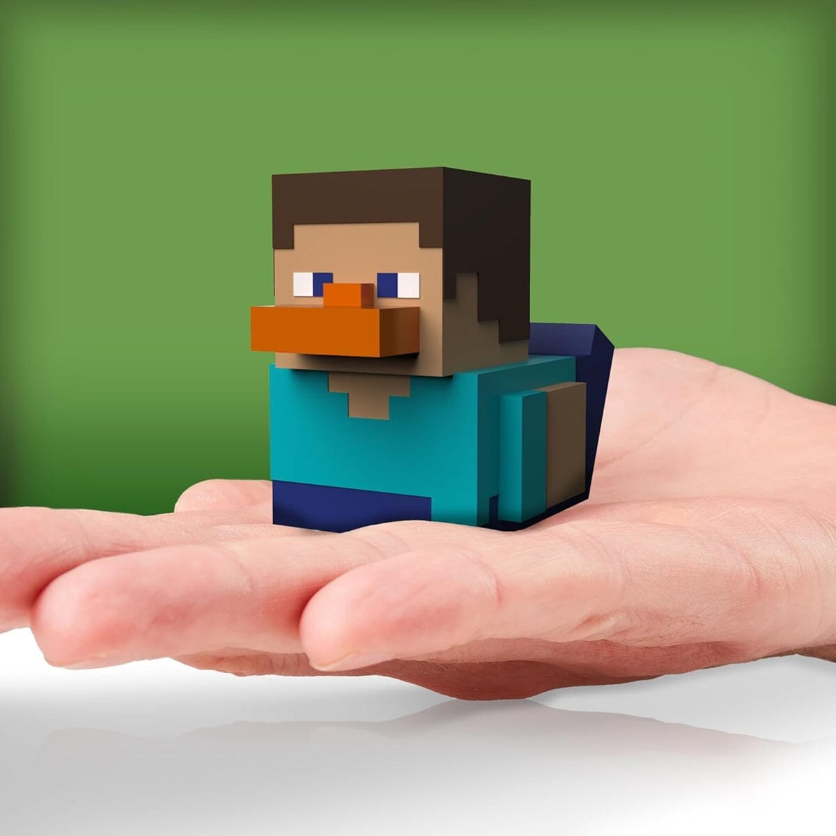 TUBBZ: Minecraft - Steve Rubber Duck Figure (Mini Edition