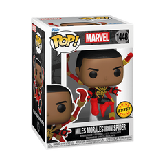 Funko Pop! Marvel: Spider-Man - Miles Morales Iron Spider with Chase (Styles May Vary)